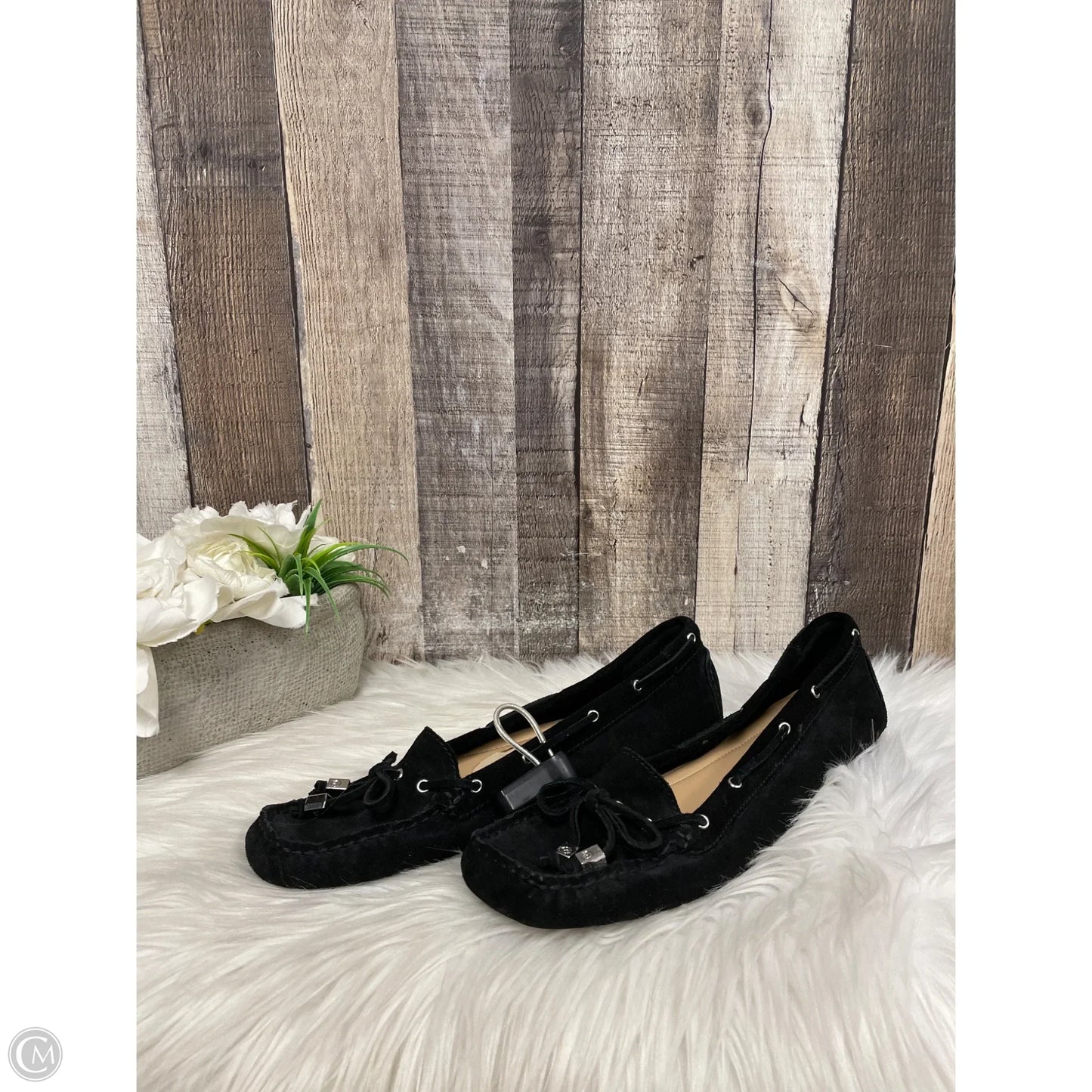 Shoes Flats By Michael By Michael Kors In Black, Size: 8.5