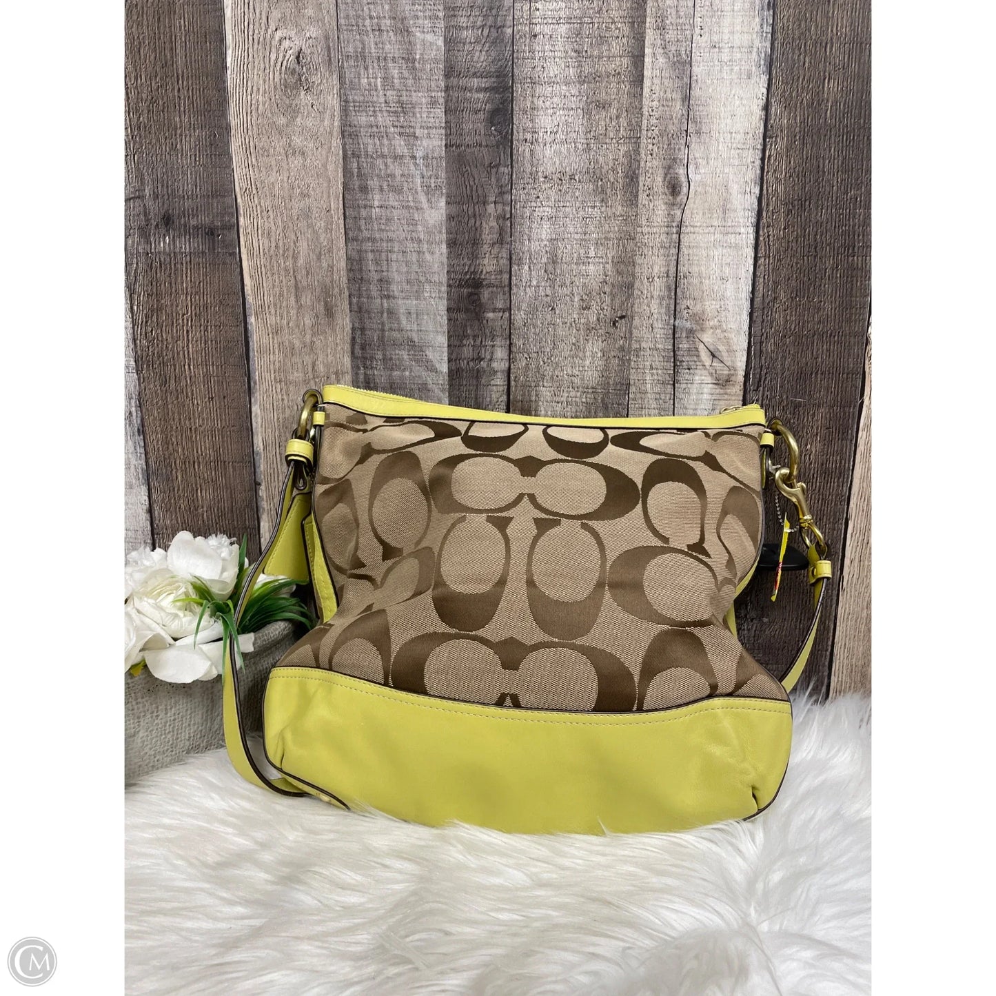 Crossbody Designer By Coach, Size: Large