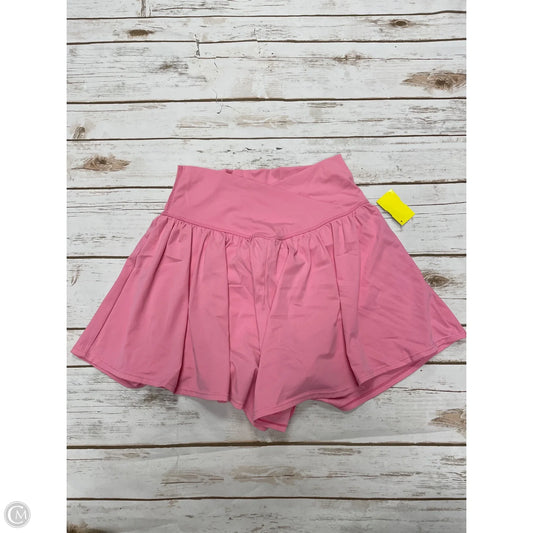 Athletic Skort By Cmf In Pink, Size: M