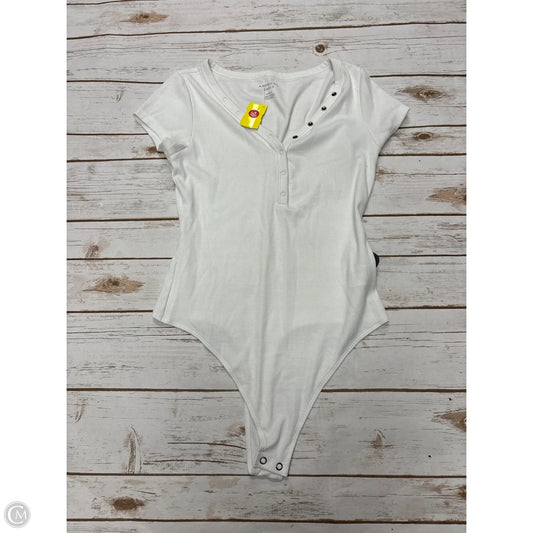 Bodysuit By American Eagle In White, Size: M