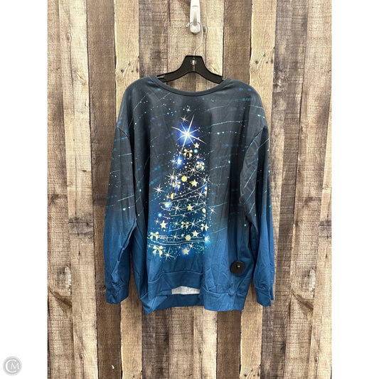 Top Long Sleeve By Cmf In Multi-colored, Size: Xxl