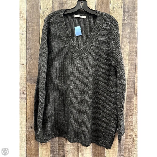 Sweater By Cme In Grey, Size: L