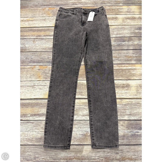 Jeans Straight By Express In Grey, Size: M