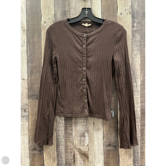 Cardigan By Madewell In Brown, Size: S