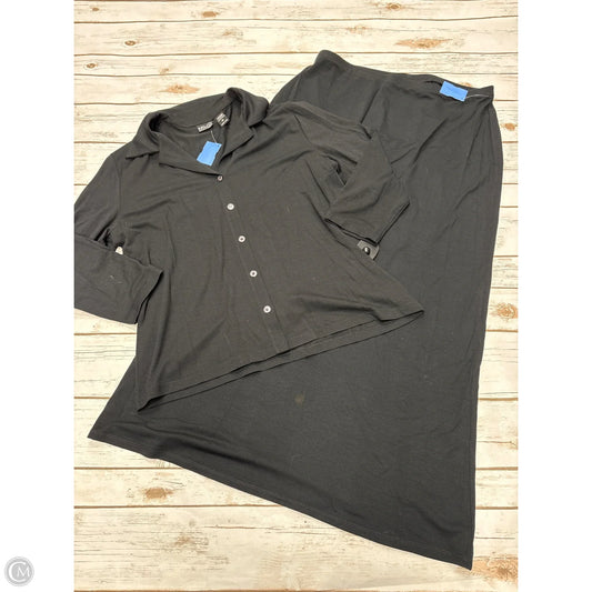 Skirt Set 2pc By New York And Co In Black, Size: Xl