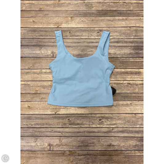 Athletic Tank Top By Fabletics In Blue, Size: L