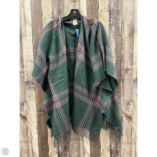 Shawl By A New Day In Green, Size: Osfm