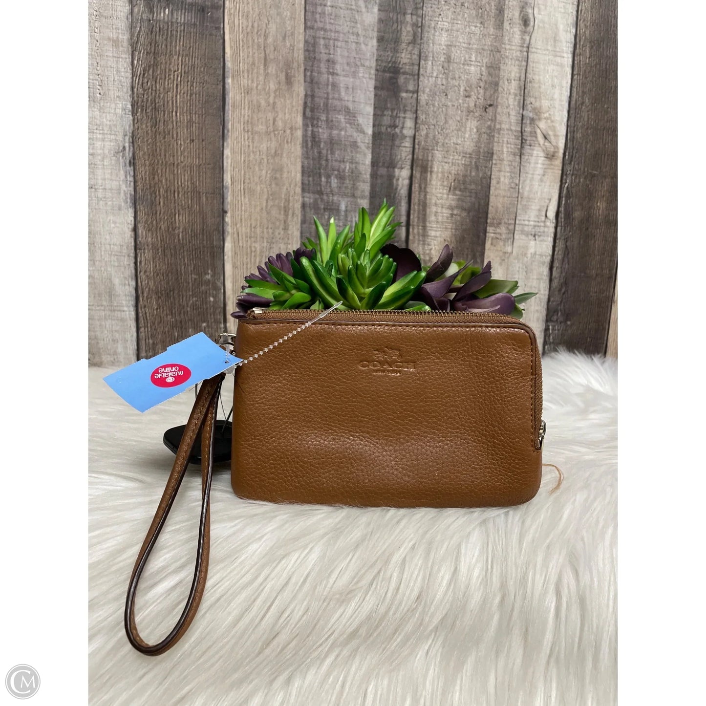 Wristlet Designer By Coach, Size: Small