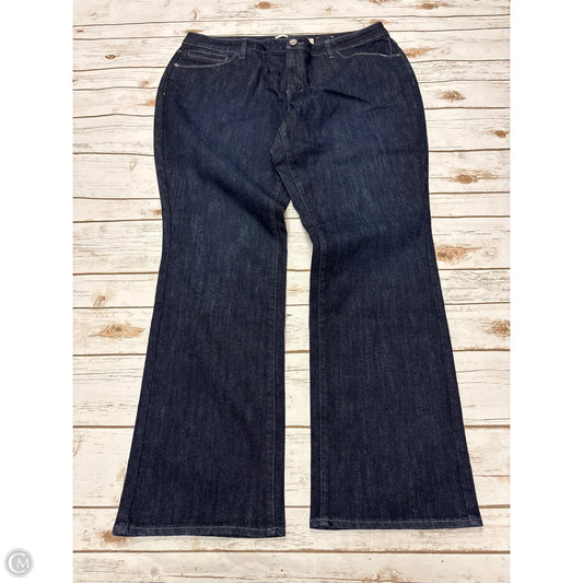 Jeans Boot Cut By Coldwater Creek In Blue Denim, Size: 18