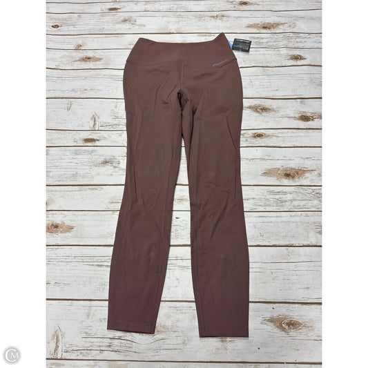 Athletic Leggings By Eddie Bauer In Tan, Size: S