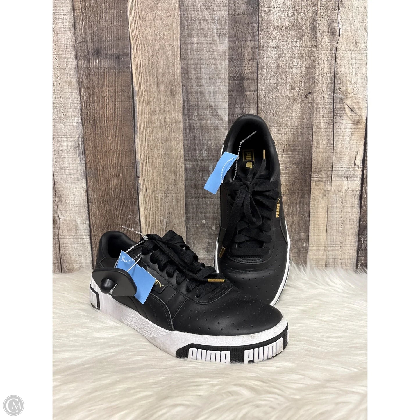 Shoes Athletic By Puma In Black & White, Size: 9