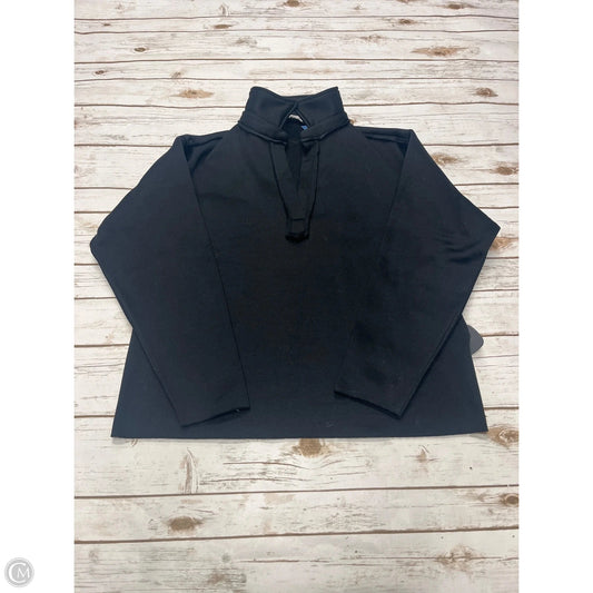 Sweatshirt Collar By White Birch In Black, Size: L