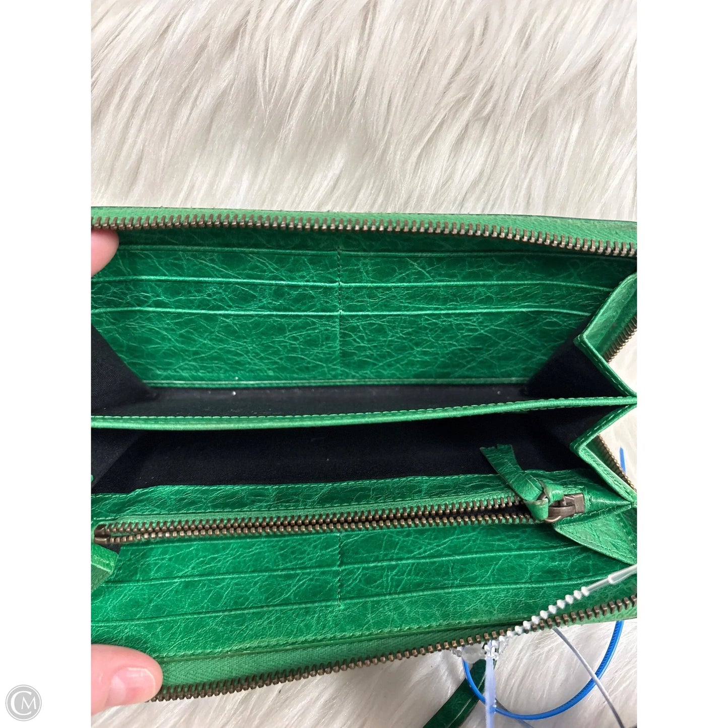 Wallet Luxury Designer By Balenciaga, Size: Medium