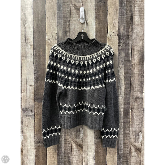 Sweater By Moda Intl In Grey, Size: S