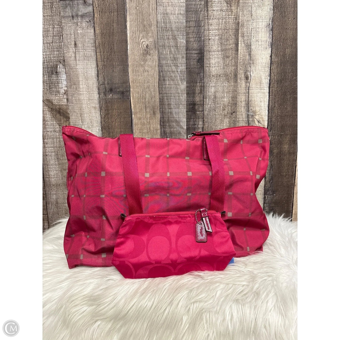 Handbag Designer By Coach, Size: Large