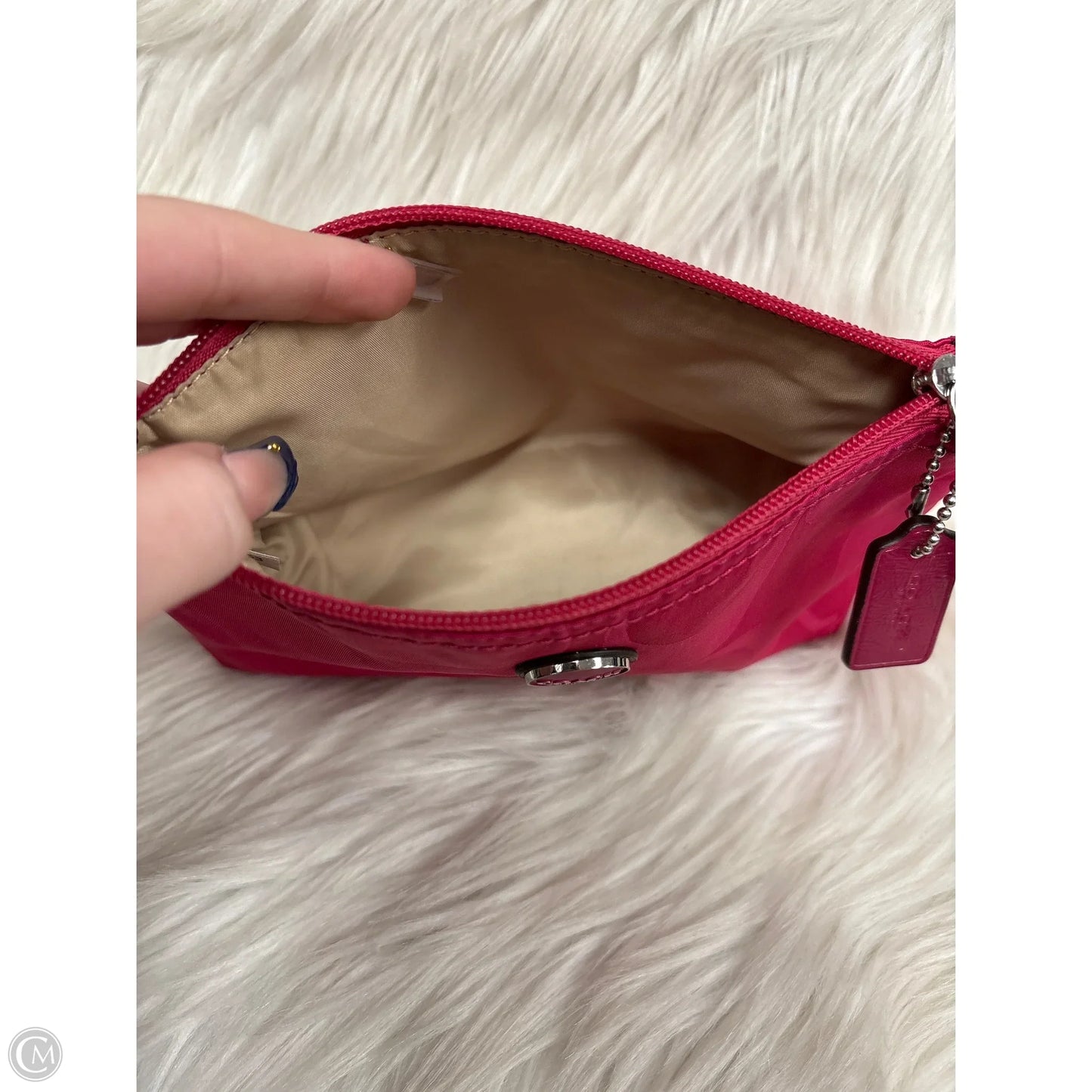 Handbag Designer By Coach, Size: Large