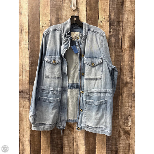 Jacket Denim By Sonoma In Blue Denim, Size: Xl