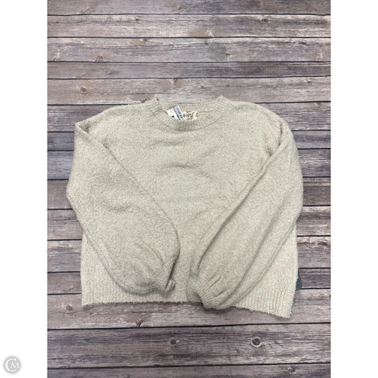 Sweater By Hippie Rose In Tan, Size: M