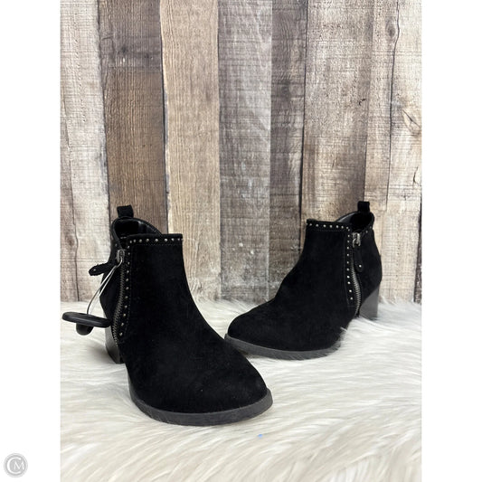 Boots Ankle Heels By Sonoma In Black, Size: 7