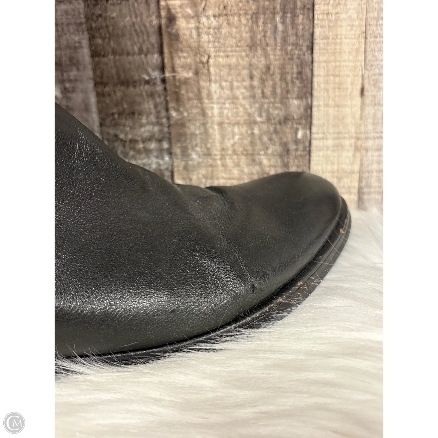 Boots Designer By Coach In Black, Size: 8