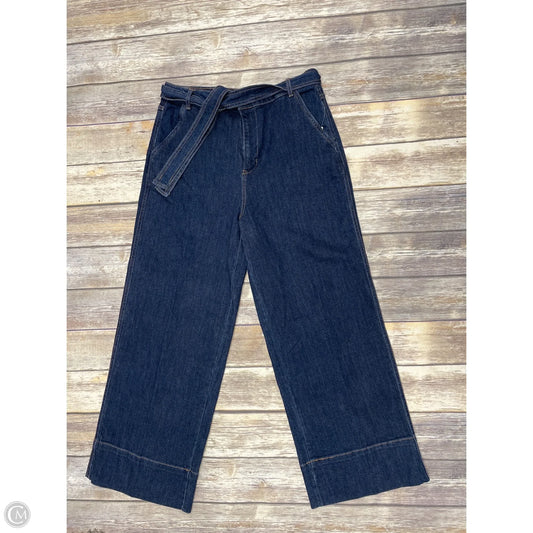 Jeans Wide Leg By Oat In Blue Denim, Size: 10