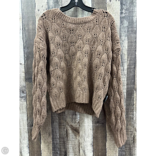 Sweater By So In Brown, Size: M