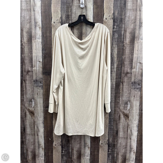 Tunic Long Sleeve By Lularoe In Ivory, Size: 30