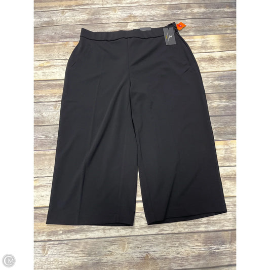 Pants Cropped By Jules & Leopold In Black, Size: 2x