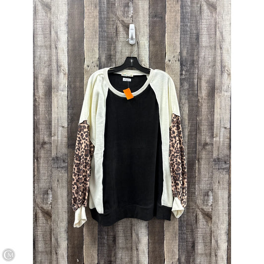 Top Long Sleeve By Southern Grace In Multi-colored, Size: 2x