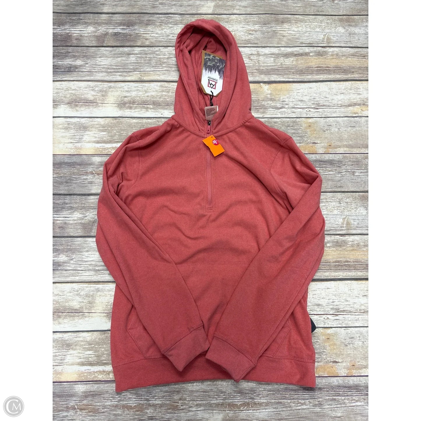 Sweatshirt Hoodie By Avalanche In Orange, Size: L