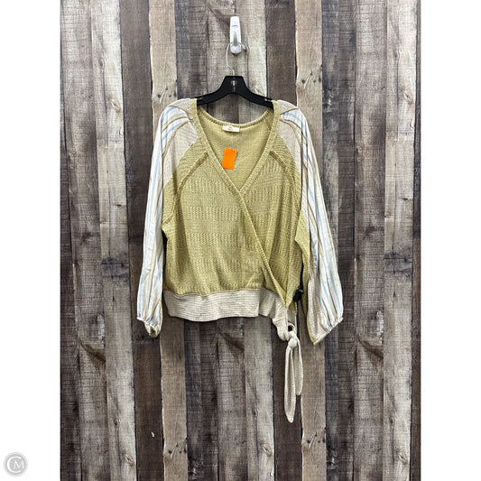 Top Long Sleeve By Hummingbird In Multi-colored, Size: S