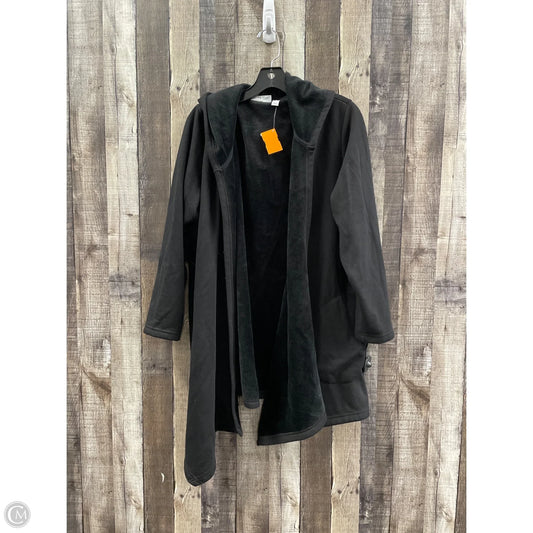 Jacket Fleece By D&co. In Black, Size: 1x