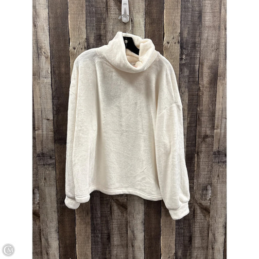 Top Long Sleeve By Time And Tru In Ivory, Size: Xl