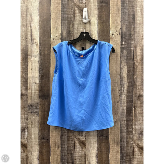 Top Sleeveless By Ann Taylor In Blue, Size: M