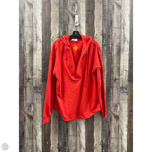 Sweatshirt Hoodie By Old Navy In Red, Size: M