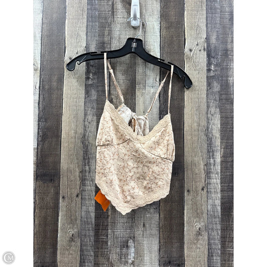Top Sleeveless By Cme In Floral Print, Size: M