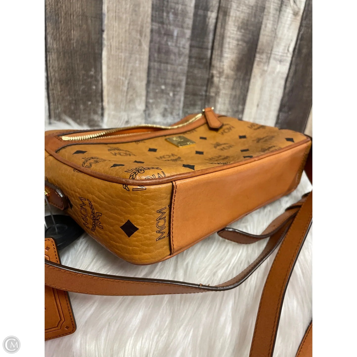 Crossbody Luxury Designer By Mcm, Size: Medium