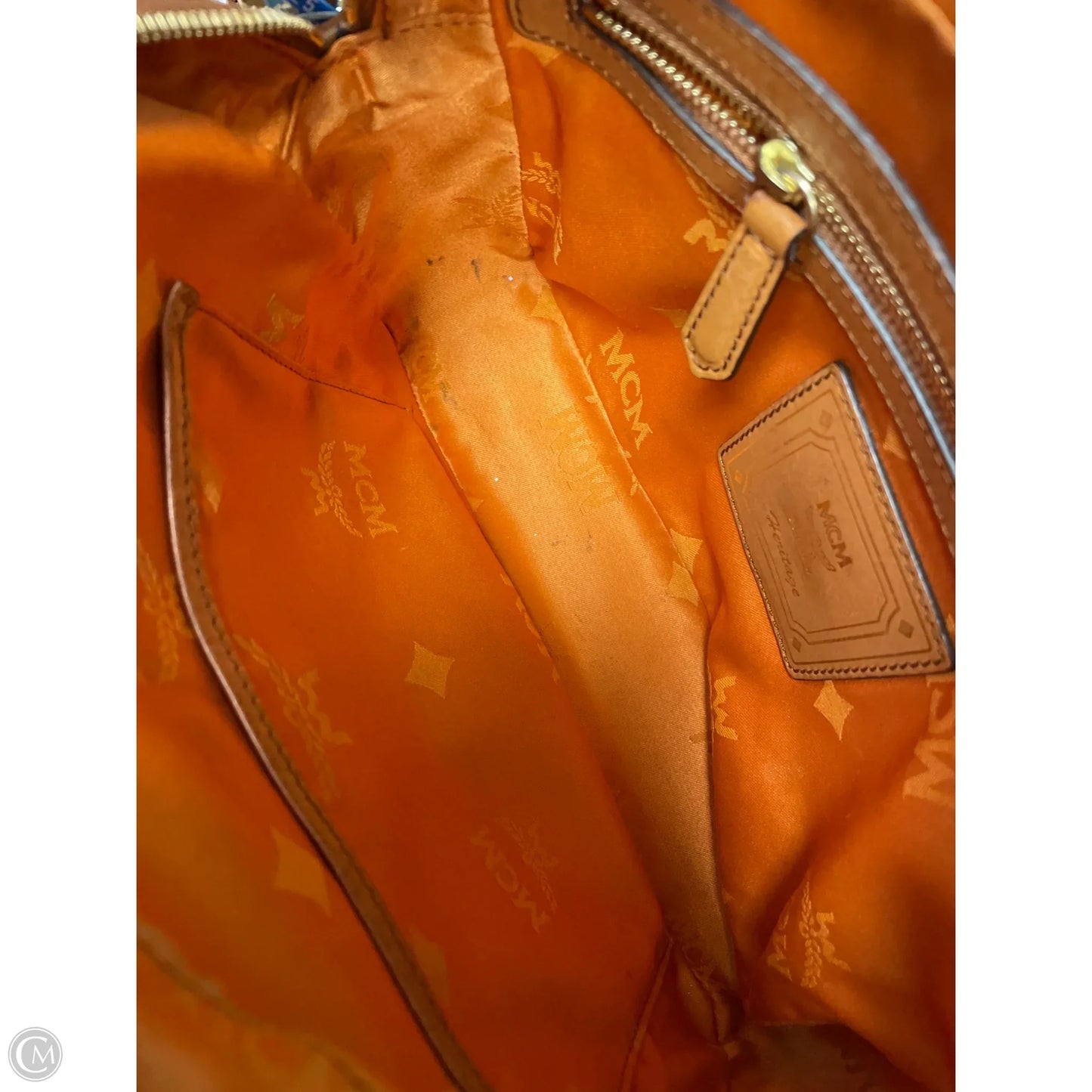 Crossbody Luxury Designer By Mcm, Size: Medium