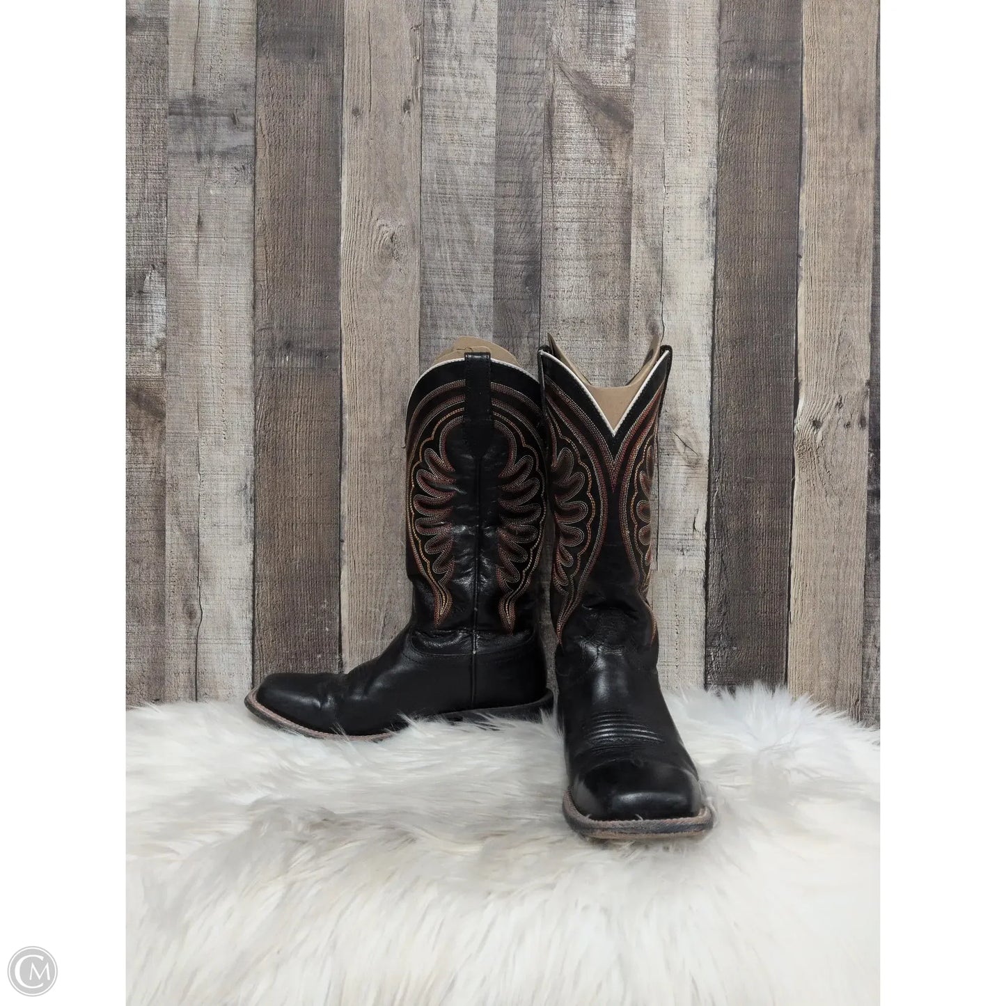 Boots Western By Ariat In Black, Size: 8