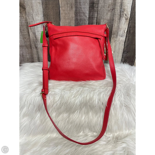 Crossbody Leather By Vera Bradley, Size: Medium