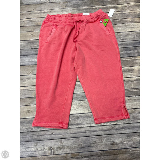 Athletic Pants By Livi Active In Red, Size: 18
