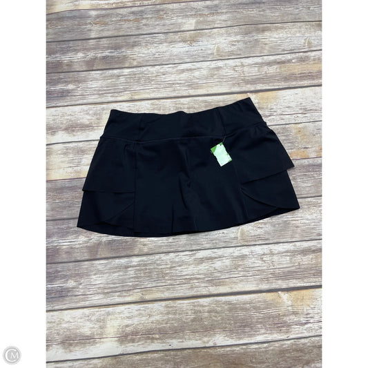 Athletic Skort By Athleta In Black, Size: L
