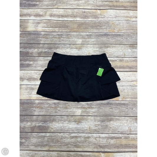 Athletic Skort By Athleta In Black, Size: L