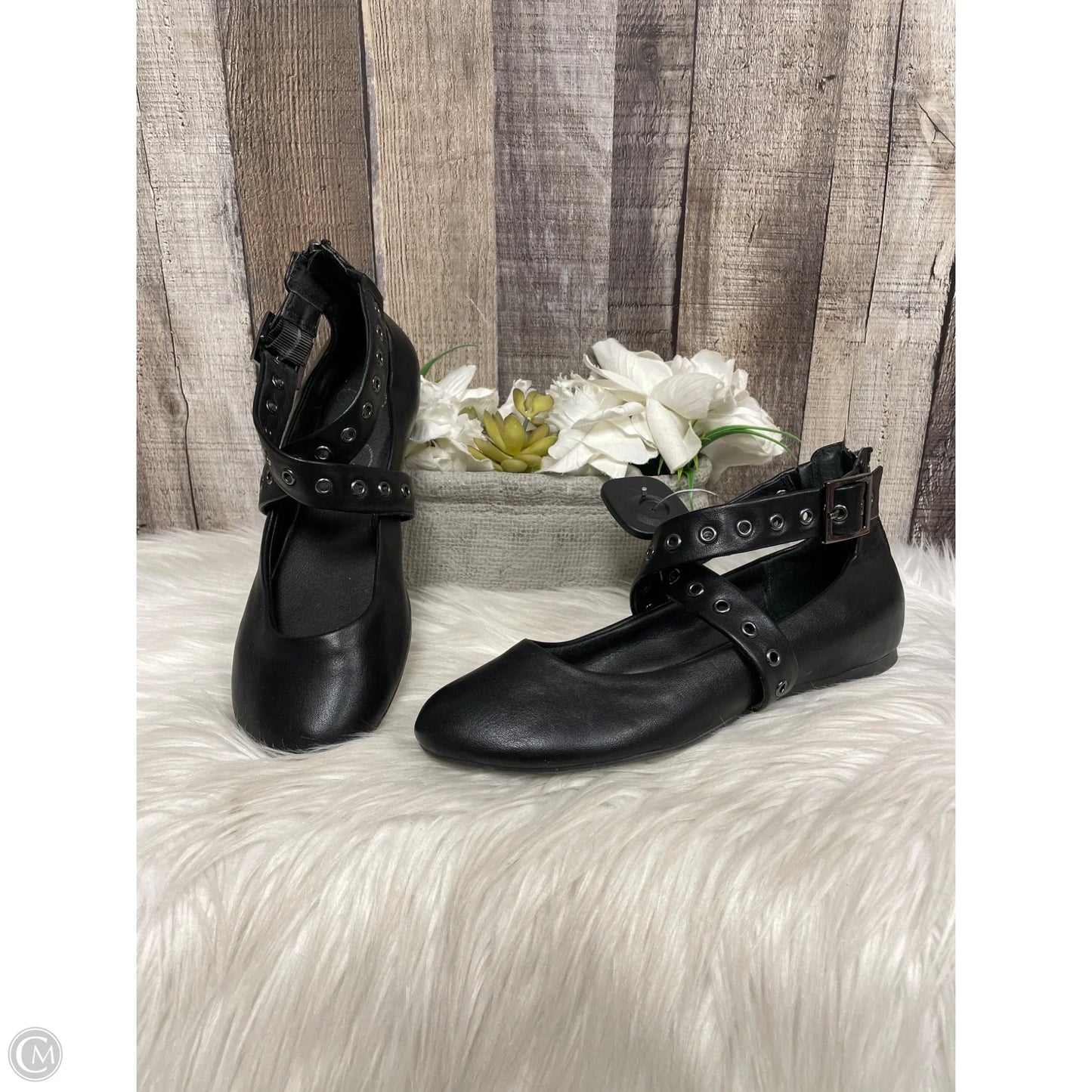 Shoes Flats By Jessica Simpson In Black, Size: 7.5