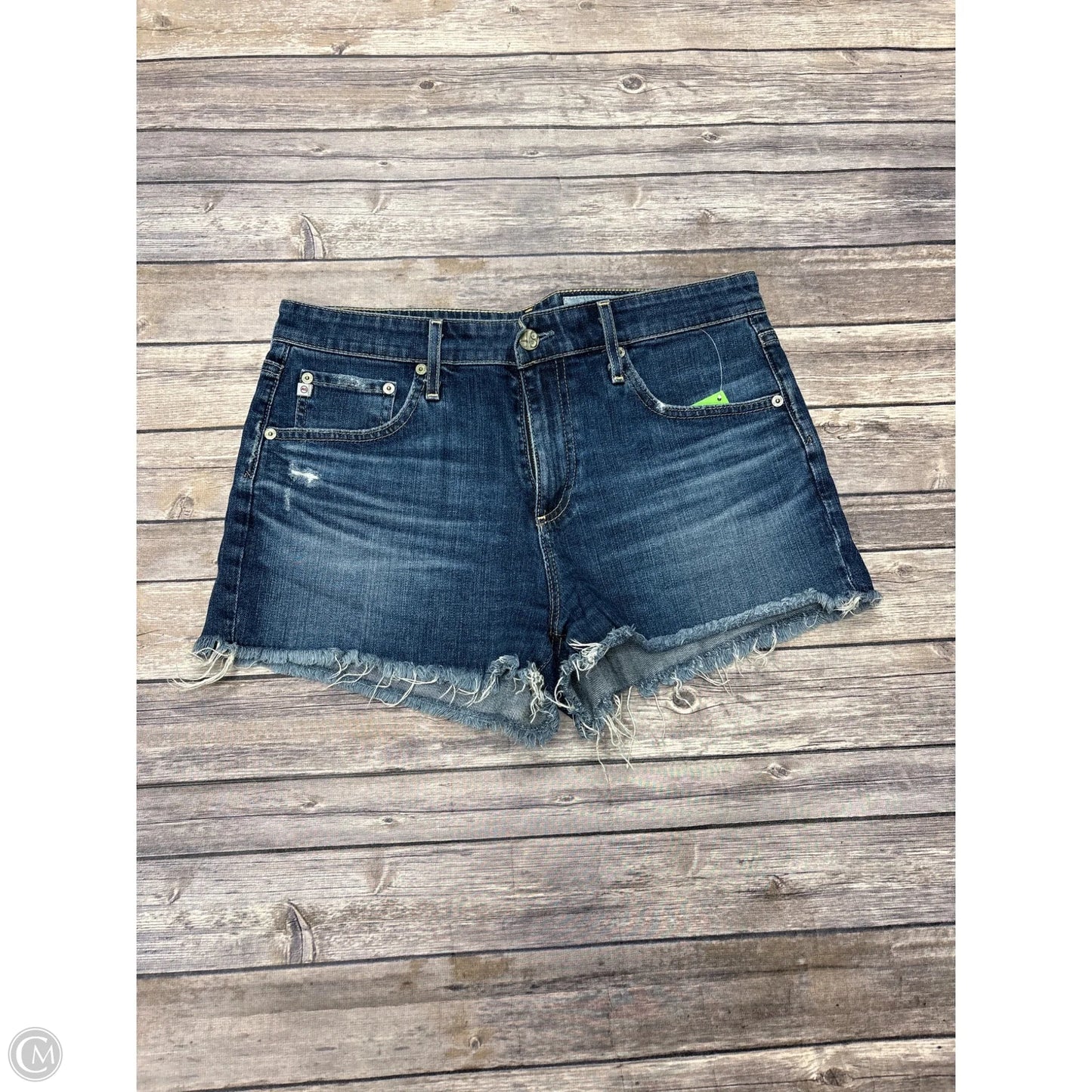 Shorts By Adriano Goldschmied In Blue Denim, Size: 6