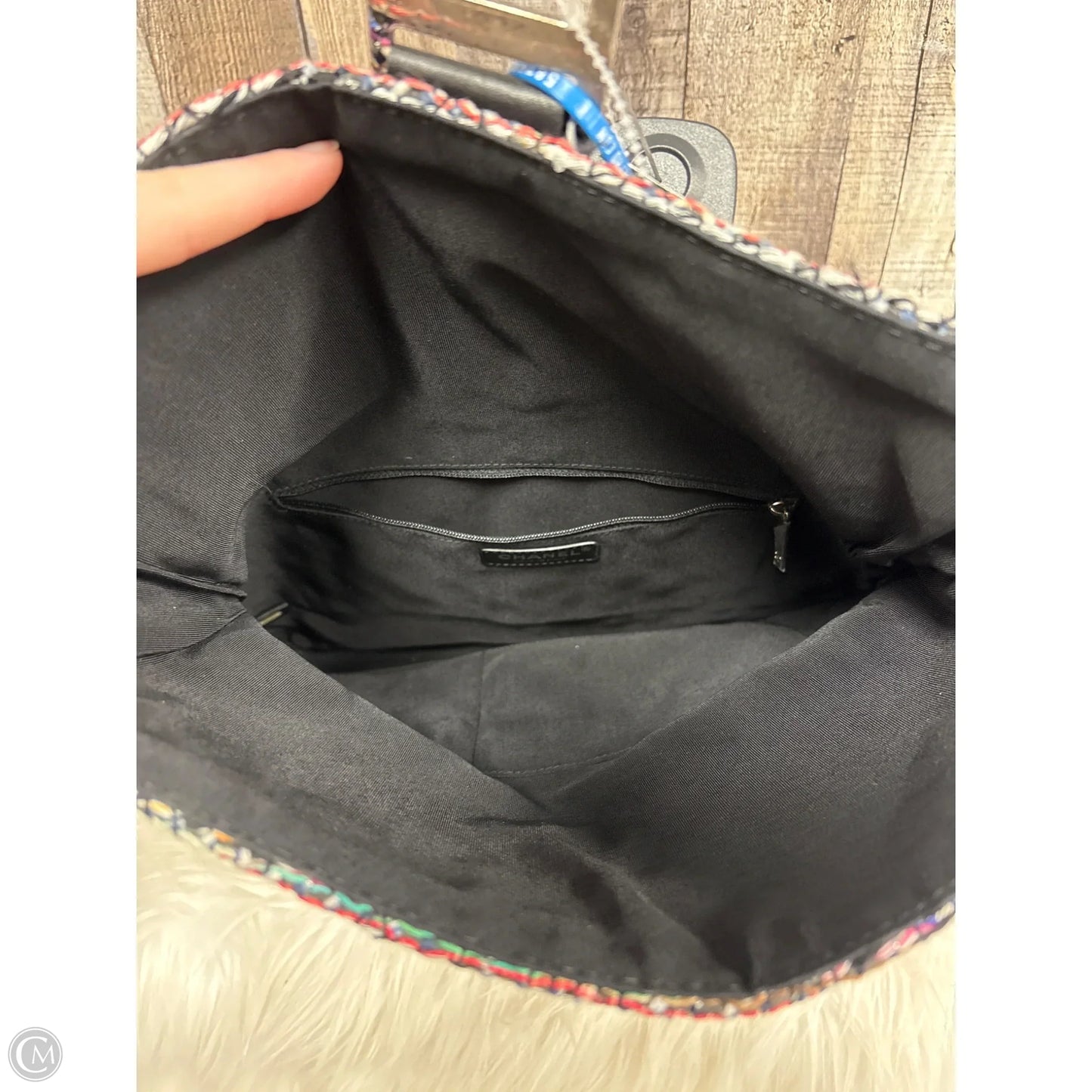 Clutch Luxury Designer By Chanel, Size: Large