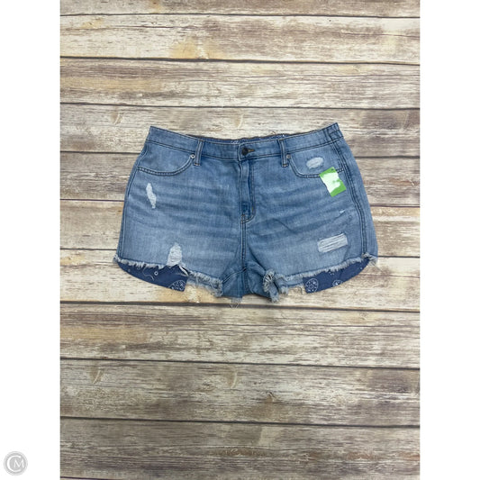 Shorts By Aerie In Blue Denim, Size: L