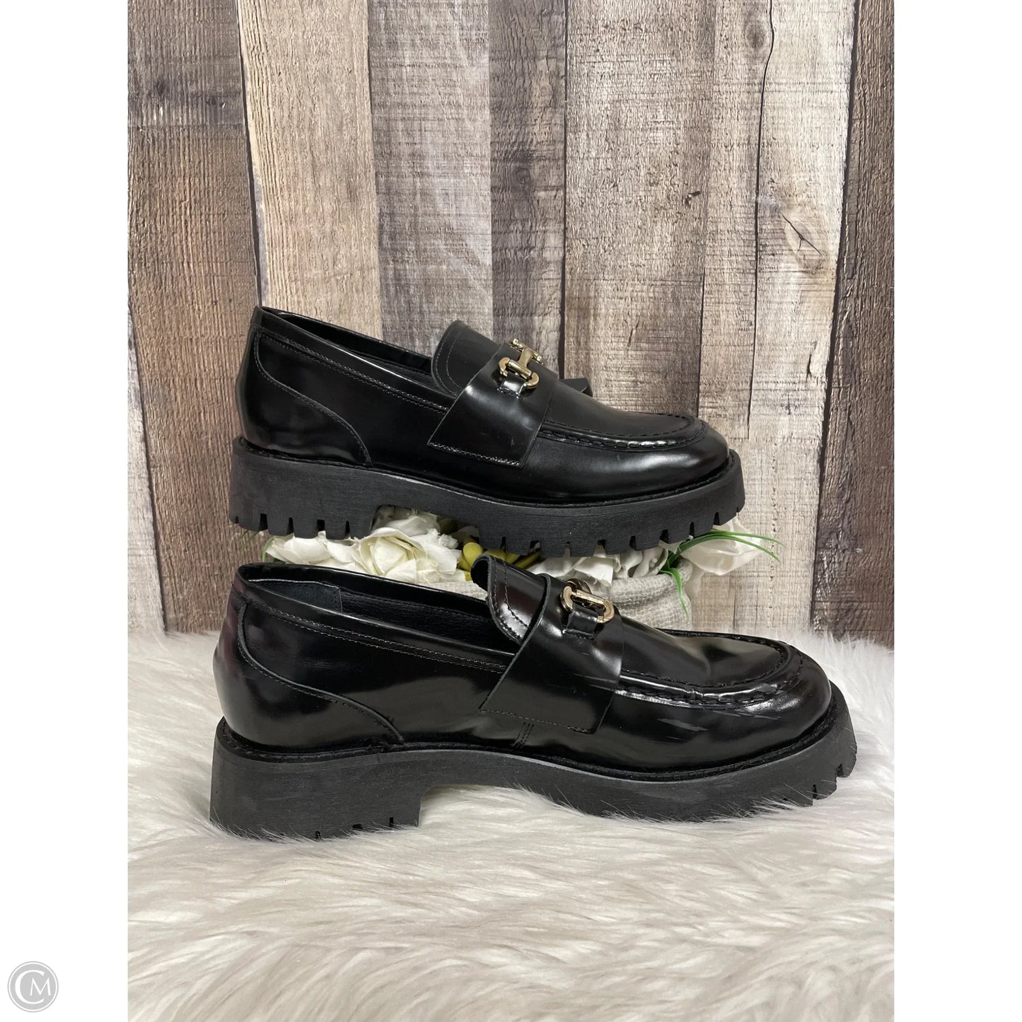 Shoes Heels Platform By Steve Madden In Black, Size: 11