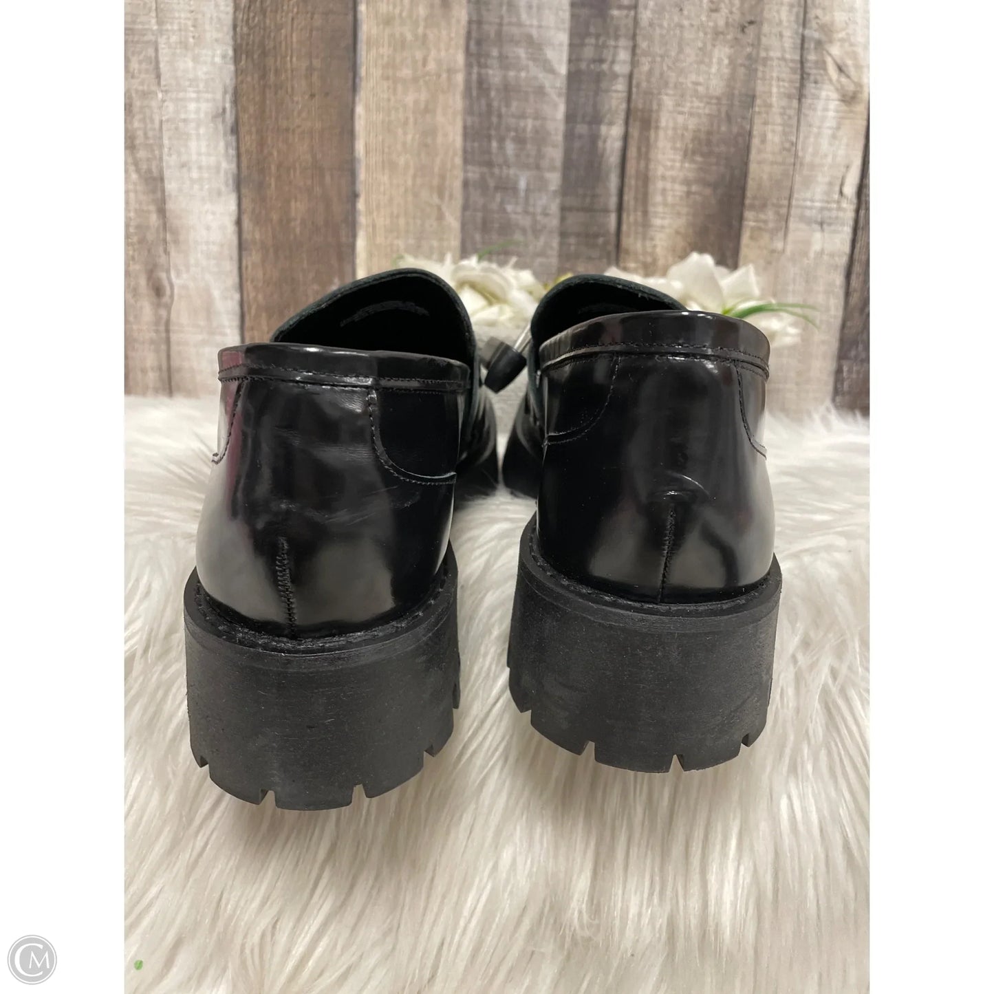 Shoes Heels Platform By Steve Madden In Black, Size: 11