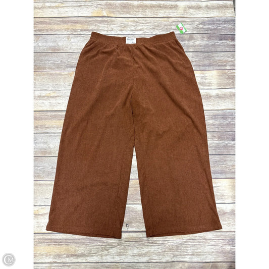 Pants Corduroy By Cme In Brown, Size: 3x